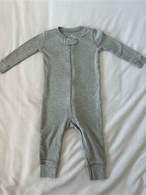 Primary The Baby Organic Zip Romper